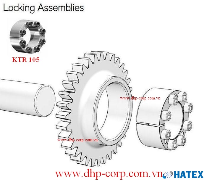 Khớp khóa trục KTR 105 hàng Châu Âu